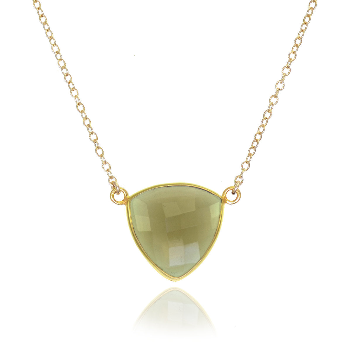 Smoky Quartz Necklace - Gemstone Necklace - Pendant Gold Filled Necklace - Layered Necklace - Gem Charm Necklace