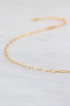 Delicate Gold Choker, Simple Choker Necklace, Chain Choker Necklace, Minimalist Choker, Gold Filled Choker Chain, Jewelry Gift for her