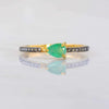 Fine Emerald Ring, Teardrop Diamond Ring