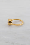 Morganite ring, Blush Gold ring