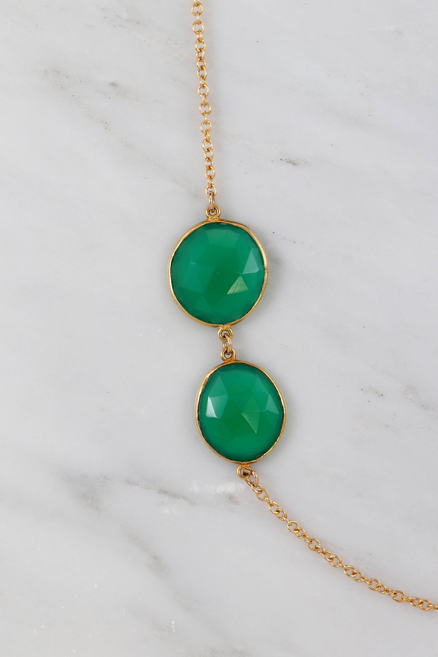 Emerald and Crystal Necklace – Serum No. 5