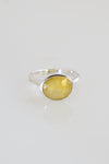 Sapphire Ring, Yellow Sapphire ring, gemstone ring, Gems Ring, Custom Gold Stackable Ring, Gold Ring, Oval Ring
