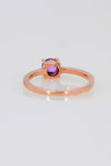Pink Sapphire ring, Multi Color Sapphire Diamond Ring