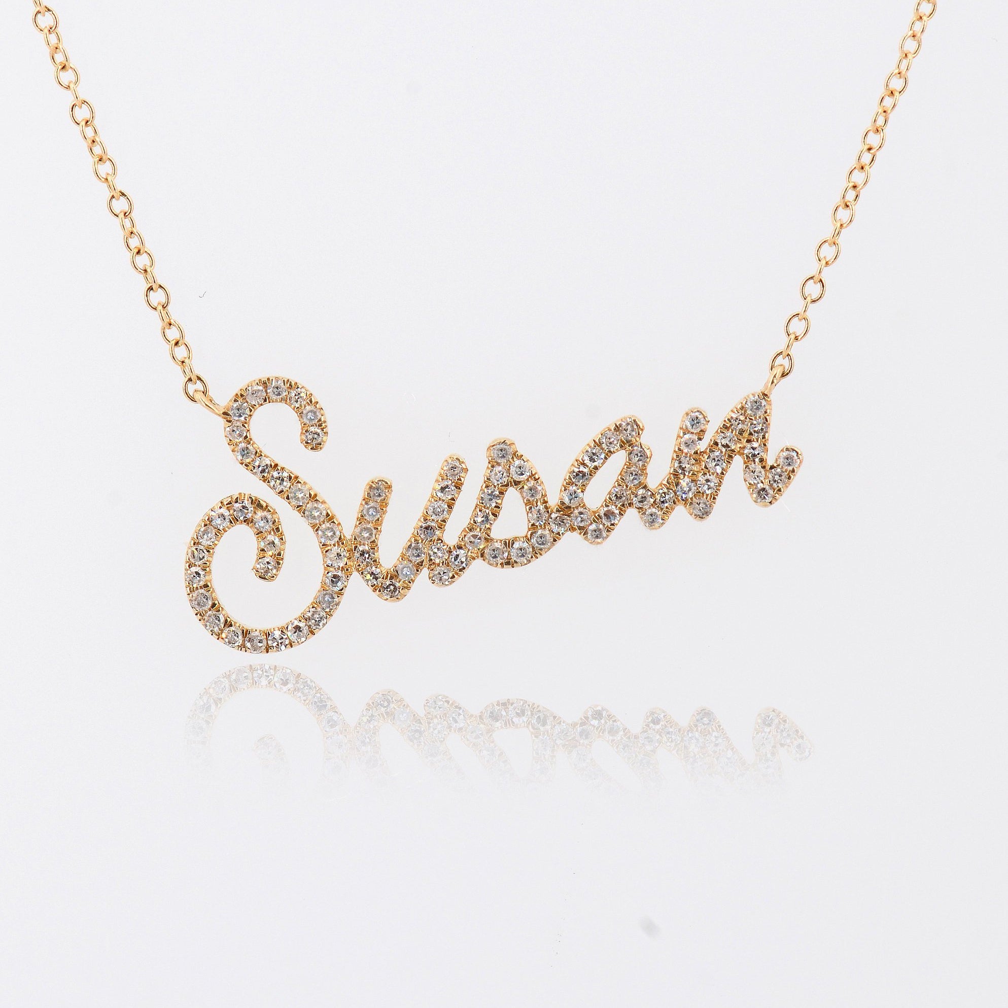 Treat Republic - Personalised Gold Plated Princess Necklace | Childrensalon