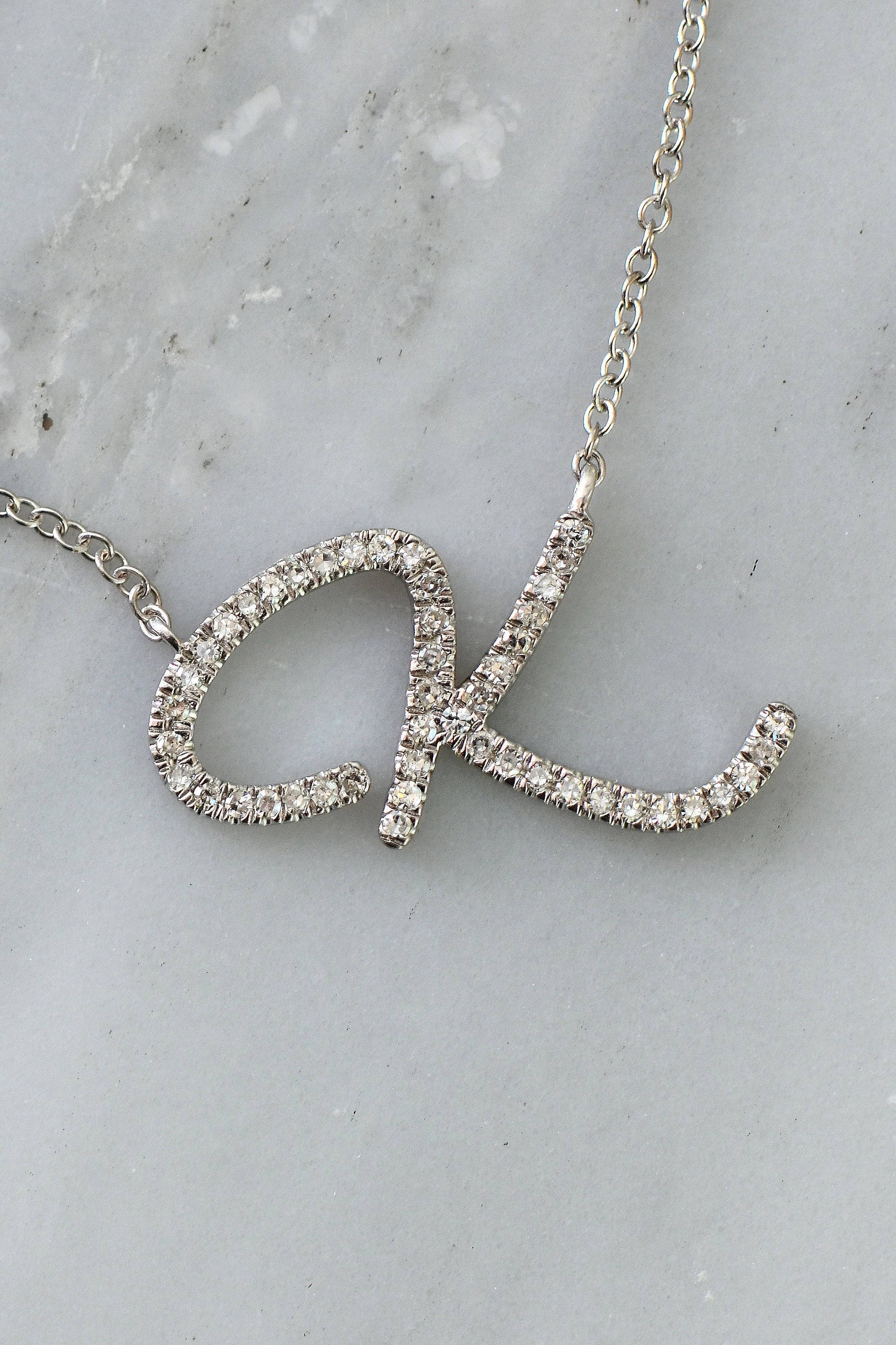 Floating 7 Diamond Necklace | Customized Diamond Jewelry For Women
